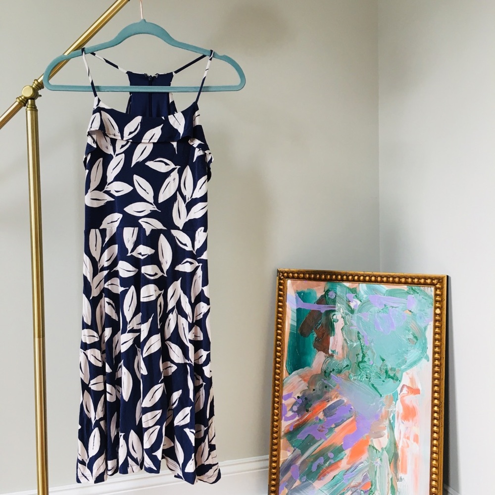 Floral Racerback Skater Dress